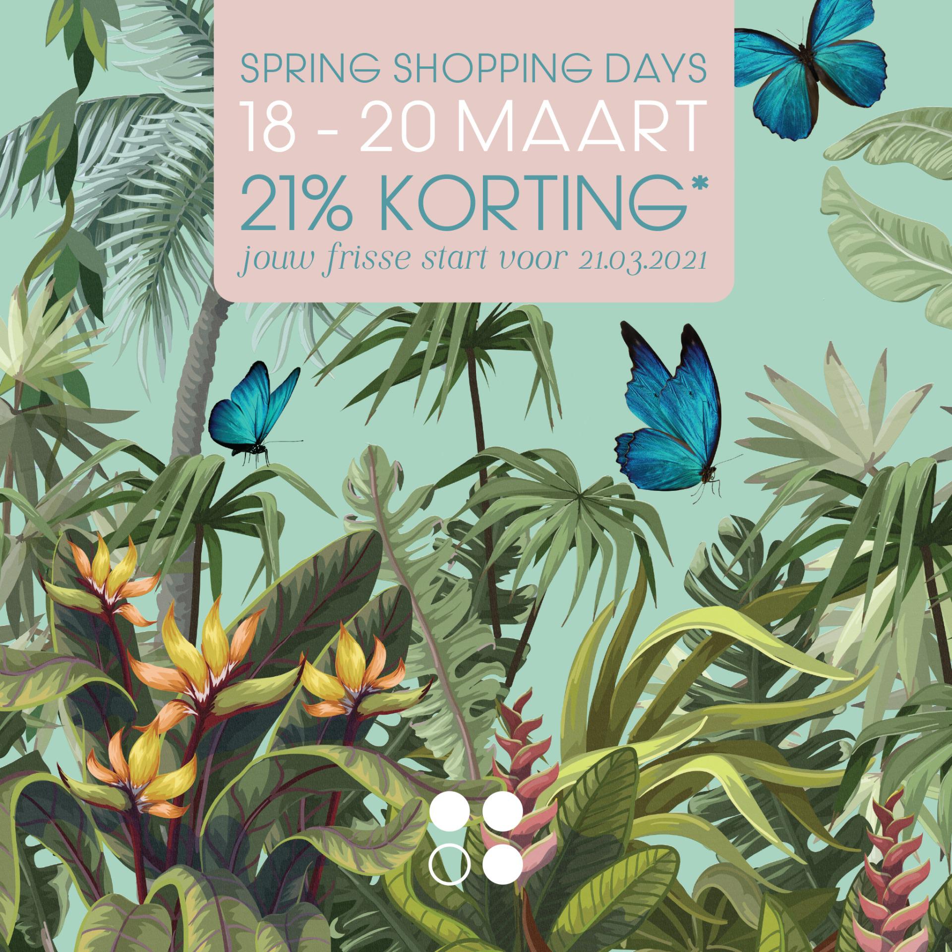 Alles onthuld voor de SpringShoppingDays2021